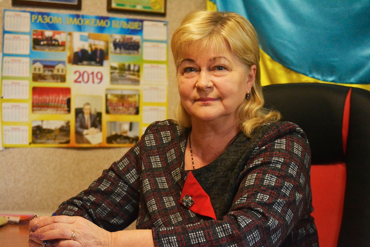 Великобудищанський сільський голова Тетяна Іщенко