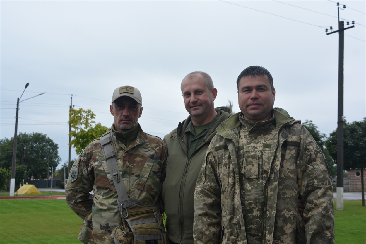 Зустрілися вперше за 5 місяців. Сергій Мардакін — один із засновників Гадяцького ДФТГ. 