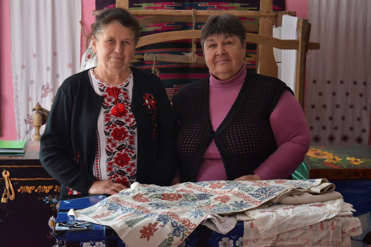 Галина Степанович і нині покійна Ольга Берус — засновниці музею