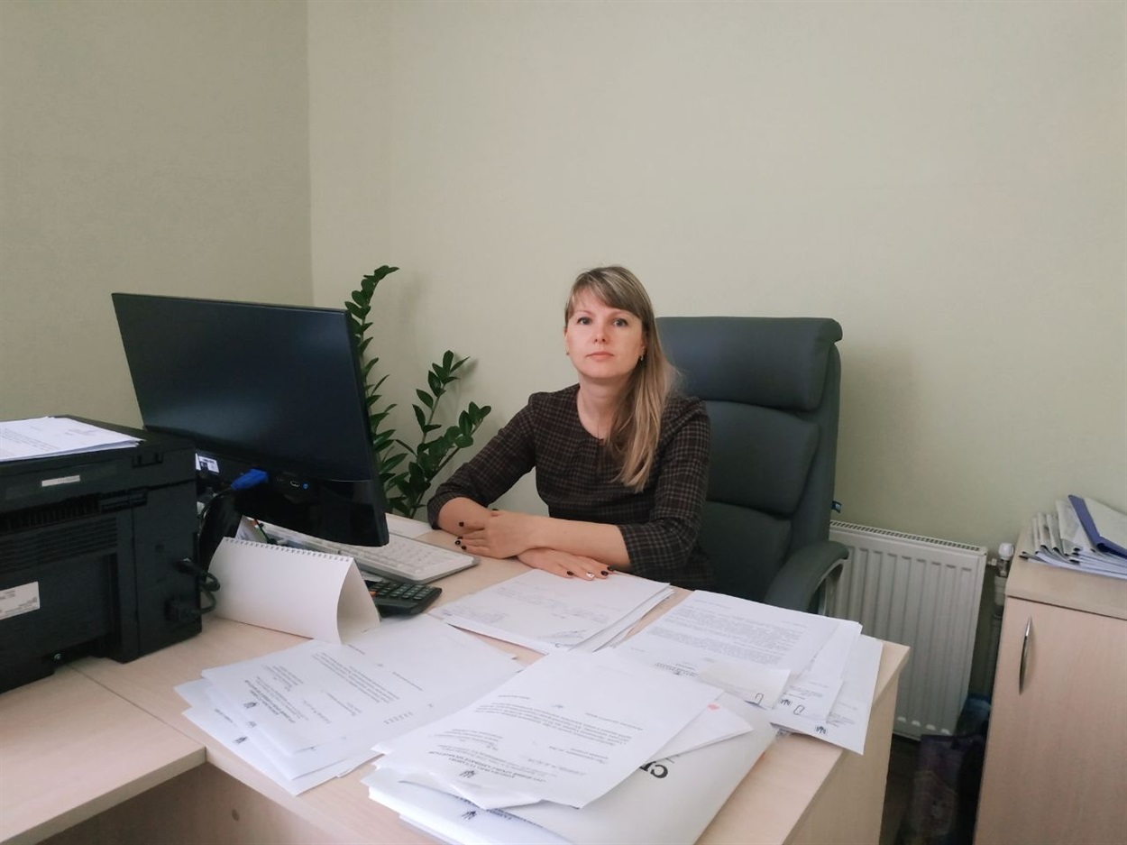 Начальниця відділу соціального захисту населення Гадяцької міської ради