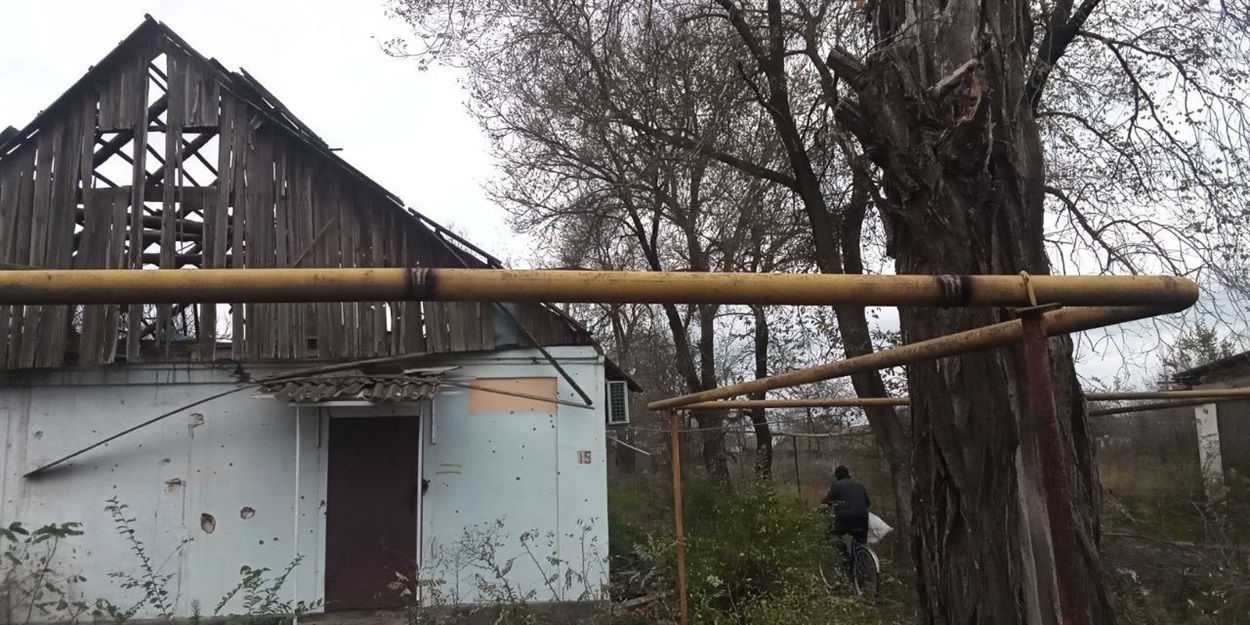 Більшість газопроводів на Херсонщині наземні, тому легко ставали об’єктами обстрілів. 