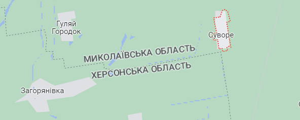 Від Суворого до Херсона — трохи більше 30 кілометрів. 