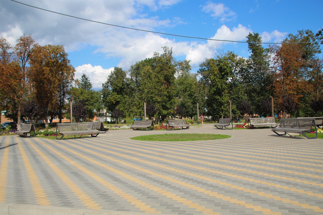 Центральний парк в Опішні капітально відремонтували у 2020 році