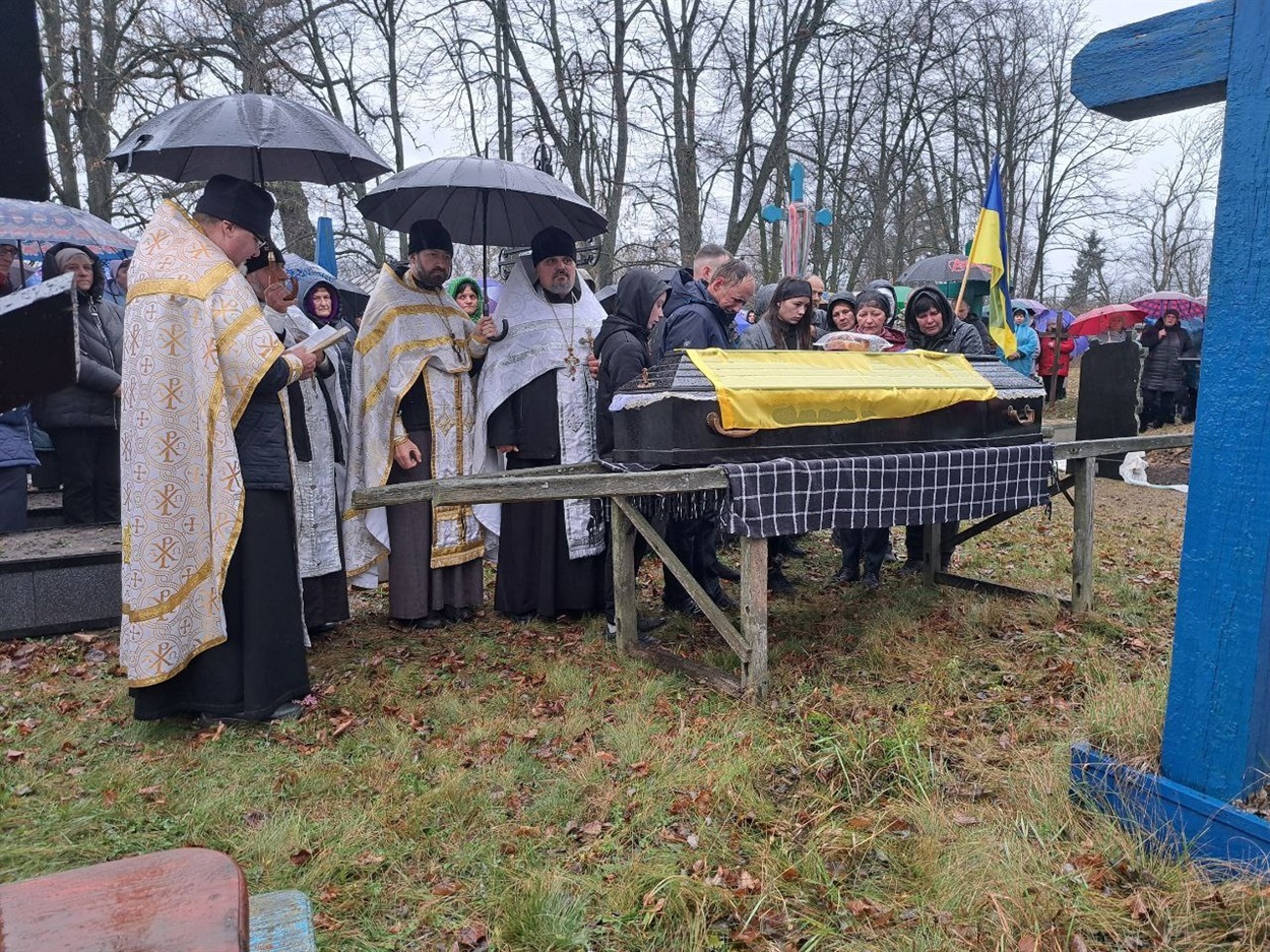 Прощання із Віталієм Деркачем. 