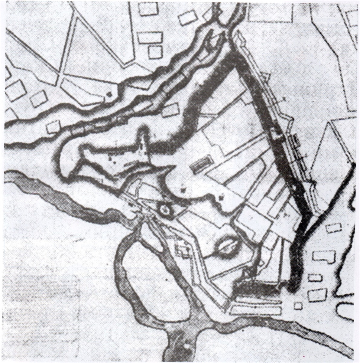 План гадяцької форетці 1756 р. із книги "Гадяччина. Історія краю".