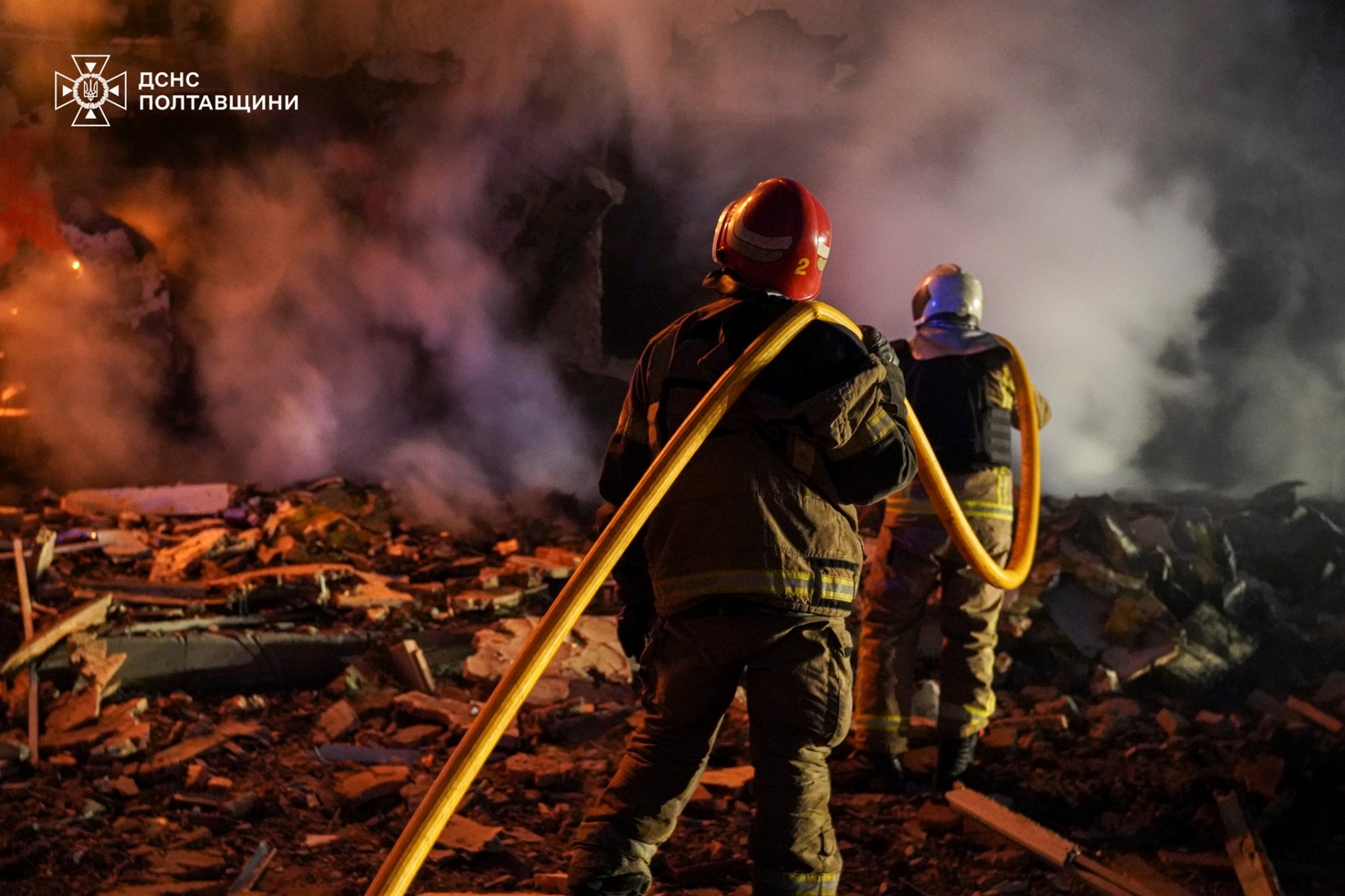 У Полтаві ліквідовують наслідки нічної атаки: є загиблі та поранені